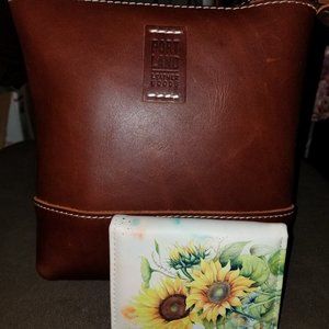 Portland Leather Brown Crossbody Bag